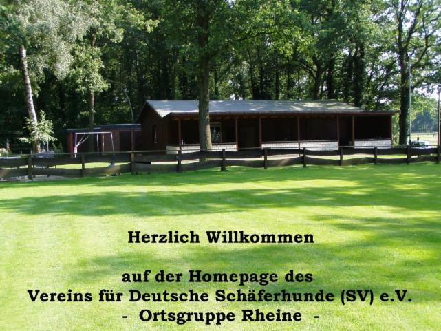 Vereinsheim der OG Rheine am Moosgraben – Herzlich willkommen